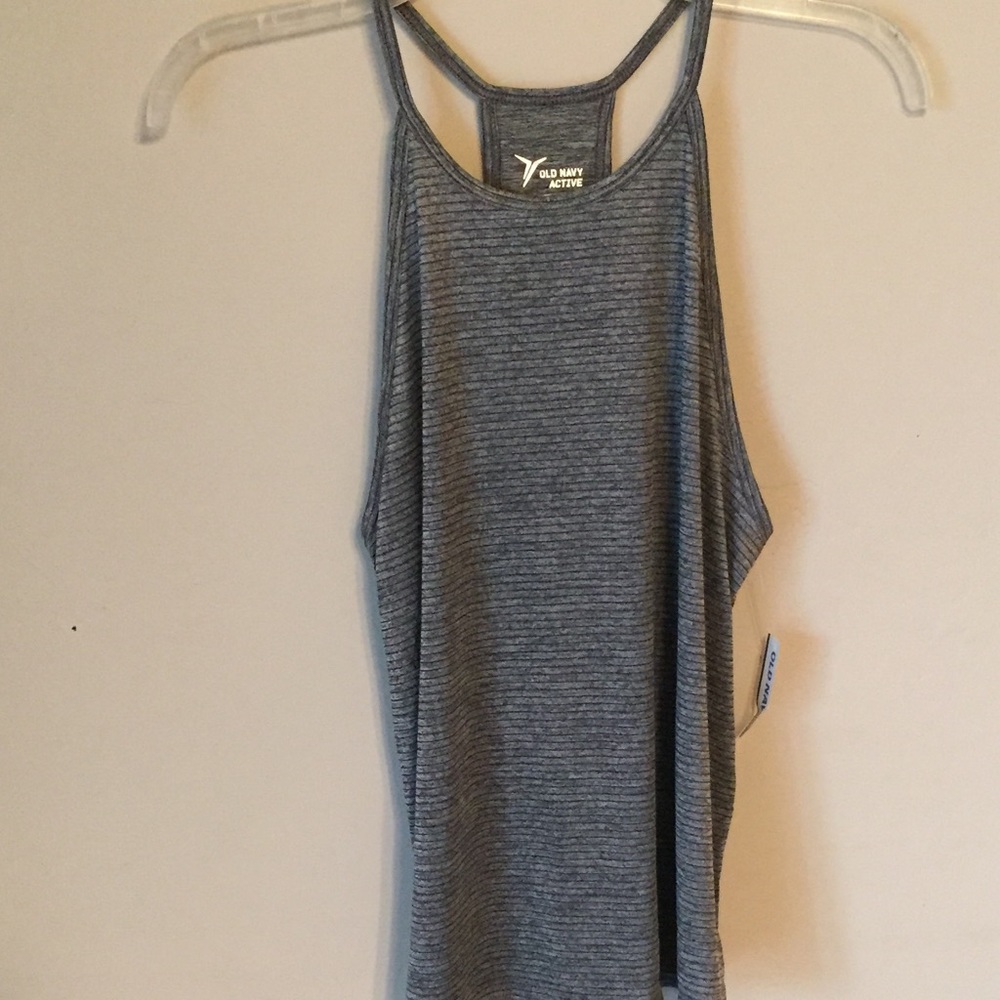 Performance Swing Tank; Gray - Picture 3 of 5